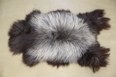 Gemêleerd grijze schapenvachten