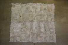 Schapenvacht tapijt patchwork in Toscaans lam