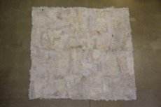 Schapenvacht tapijt patchwork 10 Schapenvacht tapijt patchwork in Toscaans lam